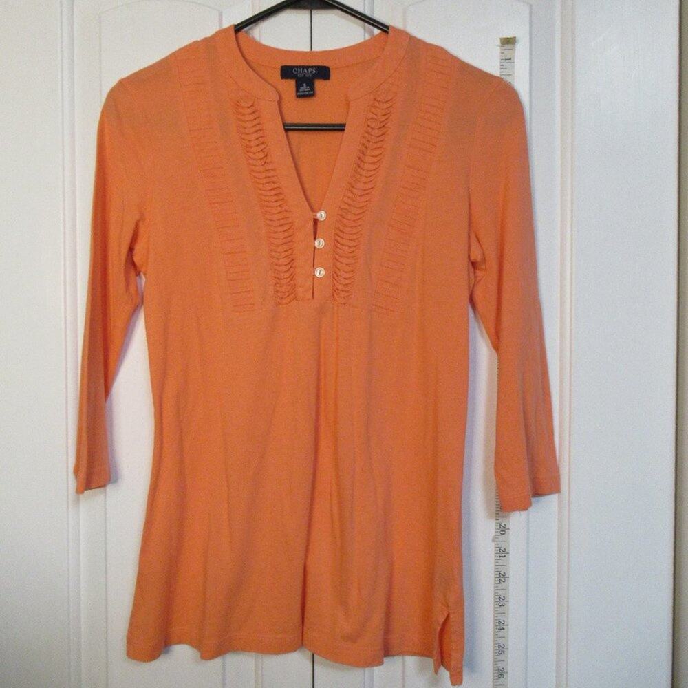 Orange Chaps long sleeve Shirt